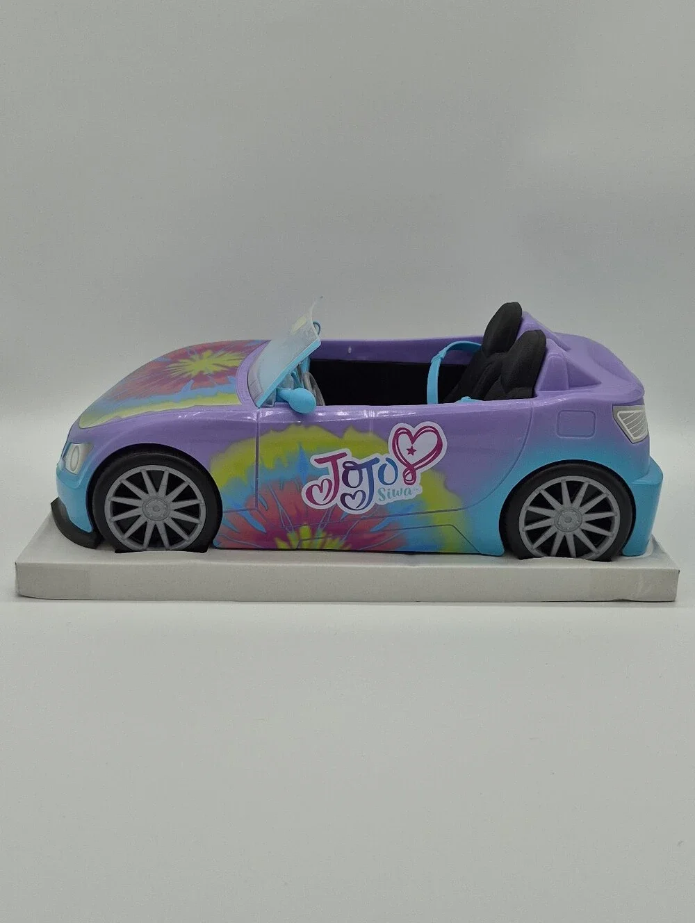 JoJo Siwa California Cruiser Tie Dye Convertible Doll Car Purple Blue